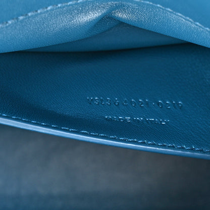 Saint Laurent Suede Star Medium Classic Monogram Kate Satchel Blue 8 of 11
