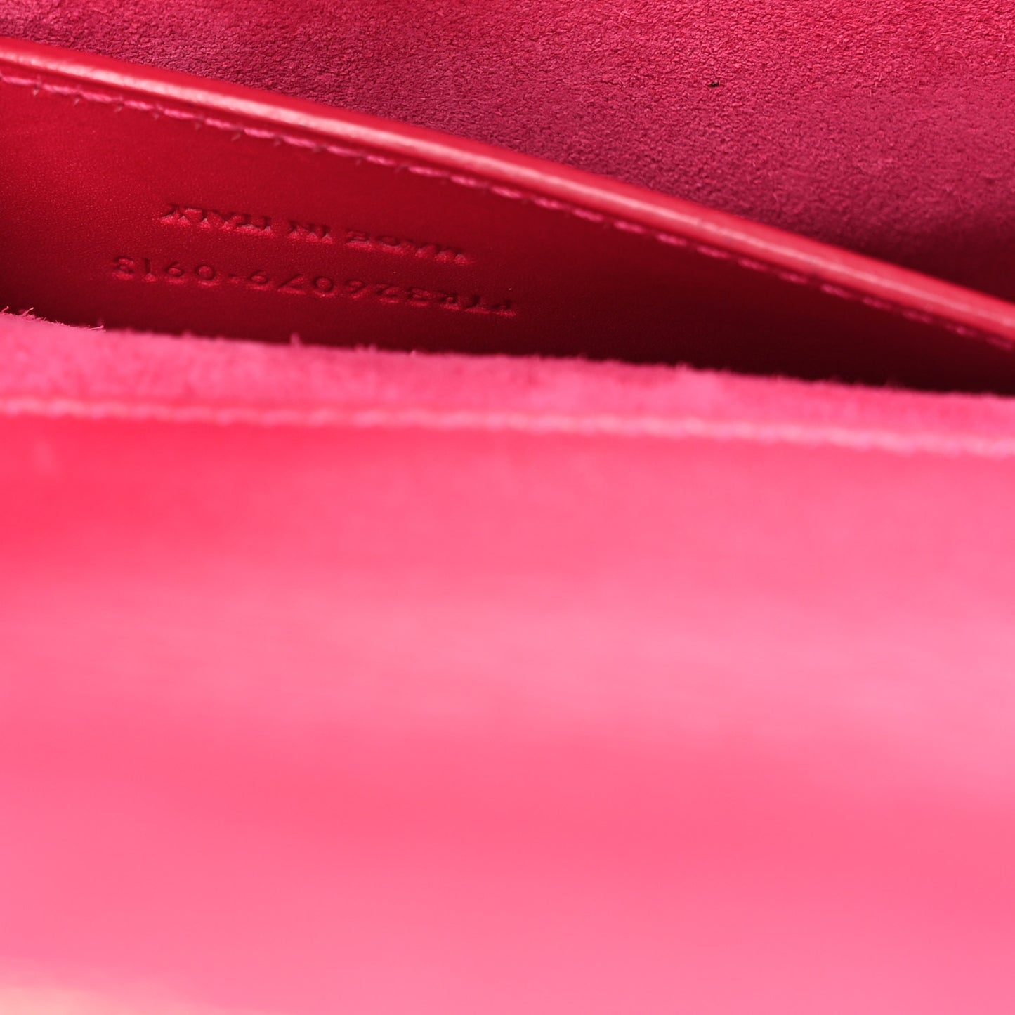 Grain De Poudre Classic Monogram Cassandre Clutch Lipstick Fuchsia