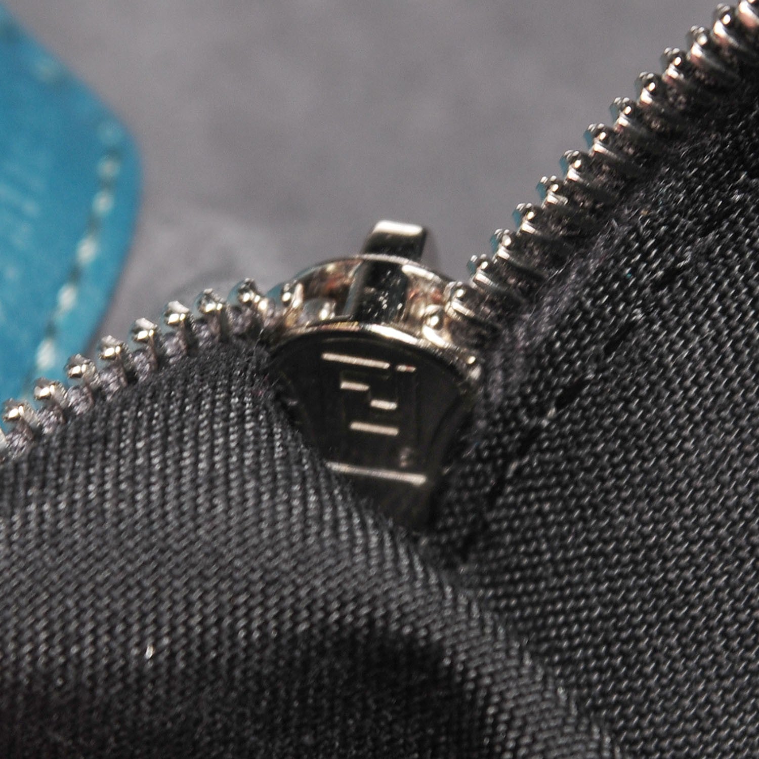 Fendi Vitello Bi-Color Large 3Jours Tote Oceano Lago 12 of 12