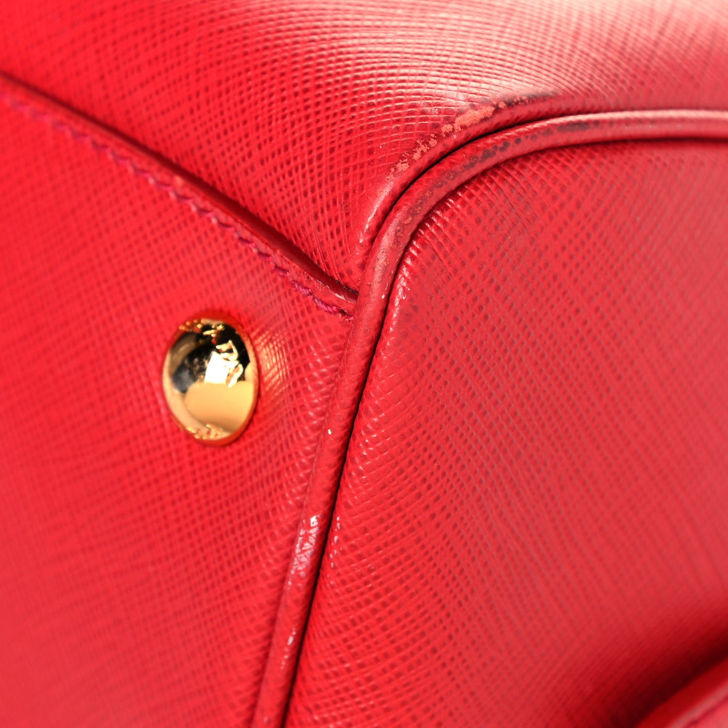 Saffiano Lux Bowler Fuoco
