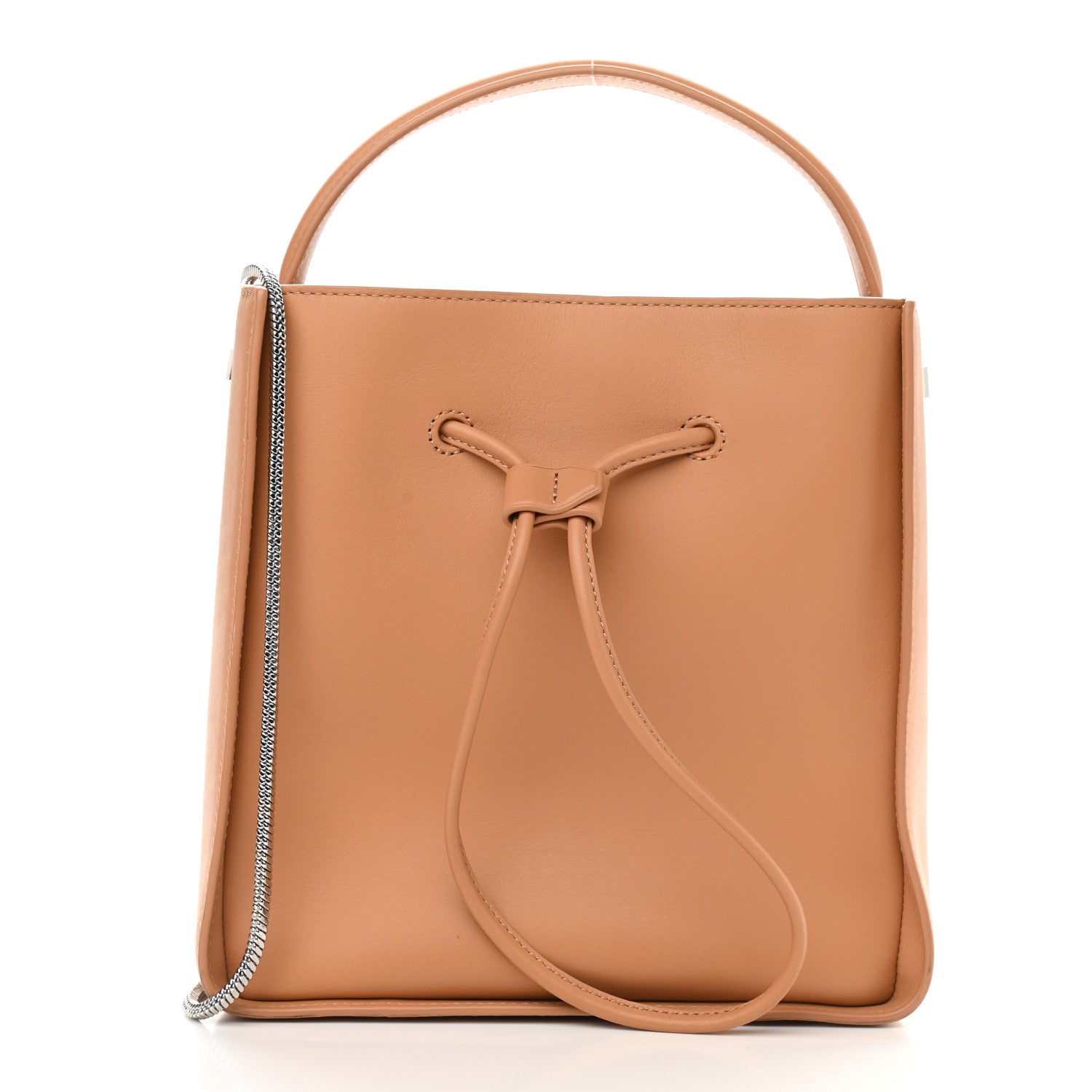 3.1 Phillip Lim Smooth Calfskin Soleil Bucket Bag Cuoio 3 of 12