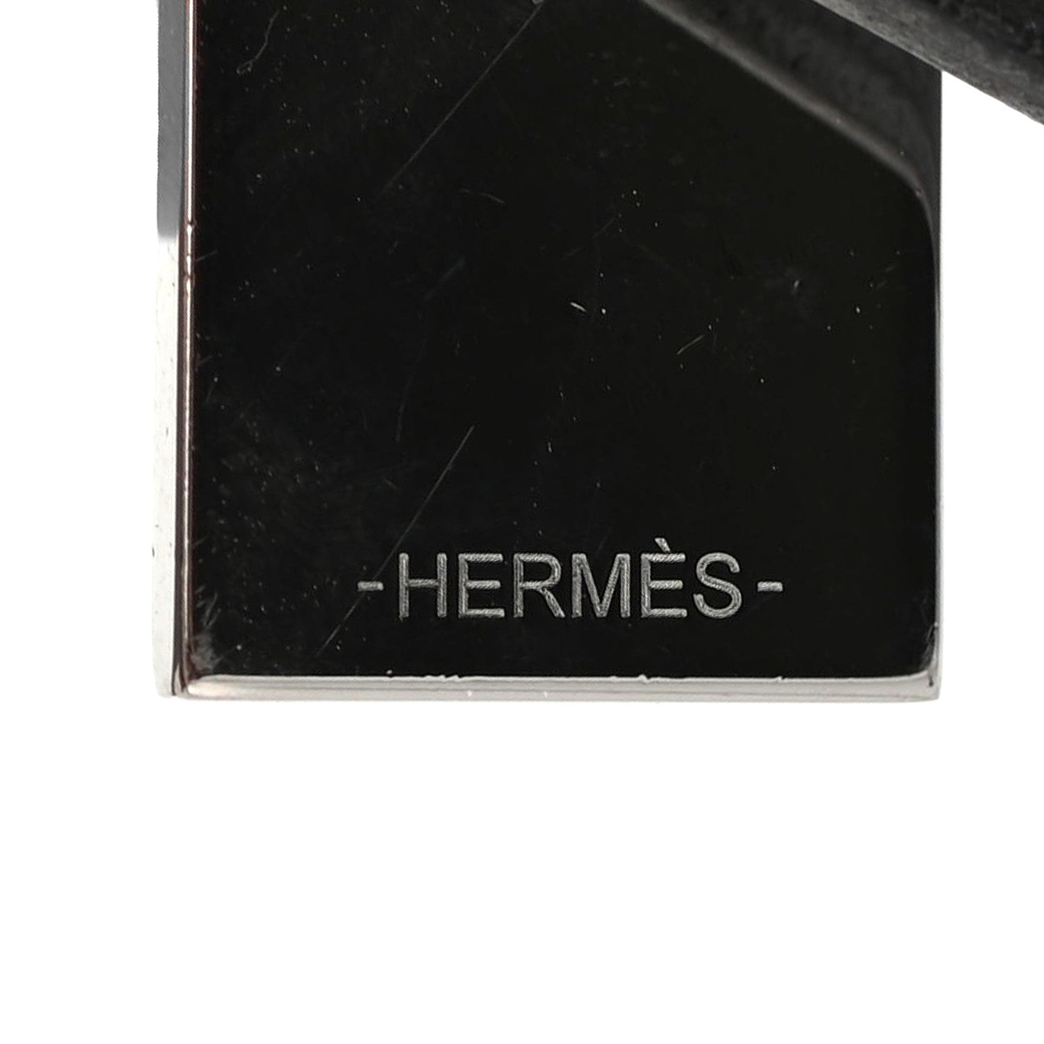 Hermes Palladium Swift O'Kelly Earrings Black 4 of 5