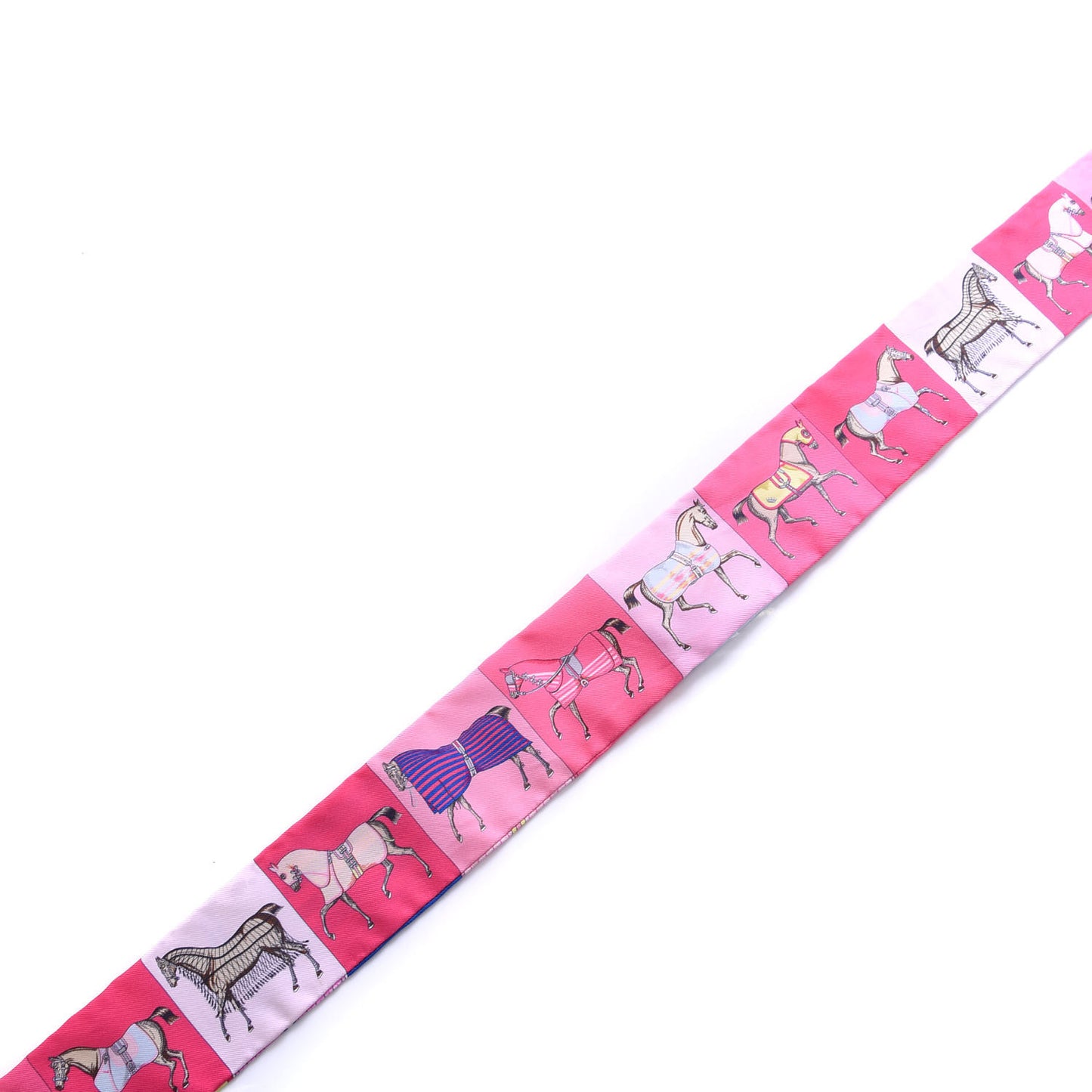 Silk Couvertures Nouvelles Twilly Jaune Vif Rose Vert