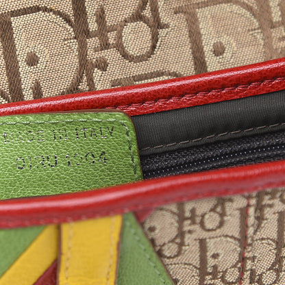 Christian Dior Monogram Rasta Saddle Bag Beige 7 of 9
