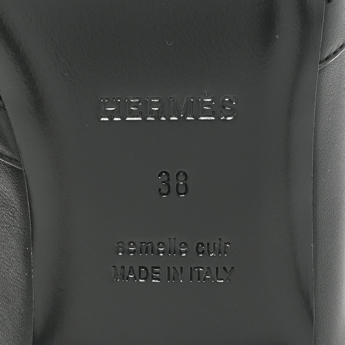 Calfskin Fringe Oz Mules 38 Black White