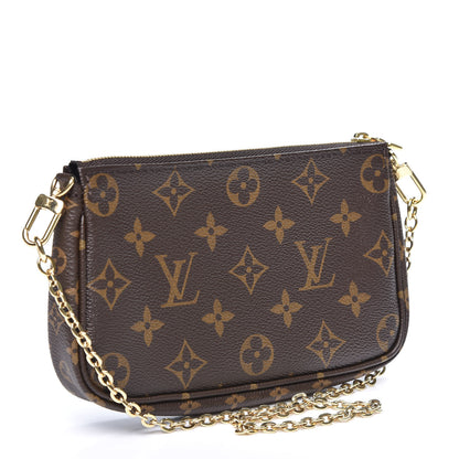 Louis Vuitton Monogram Multi Pochette Accessories Mini Pochette 2 of 9