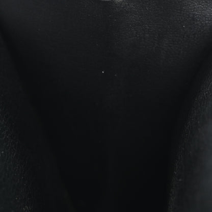 Christian Dior Calfskin Metal Frame Clutch Black 8 of 13