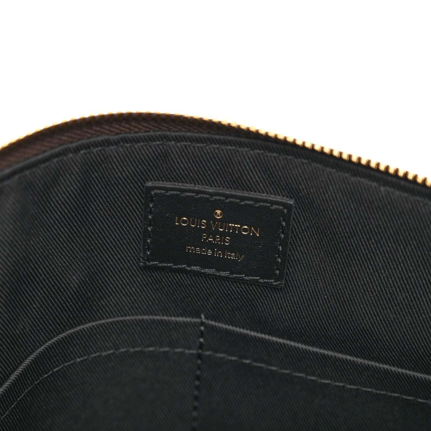 Louis Vuitton Damier Ebene Odeon Tote PM Black 7 of 9