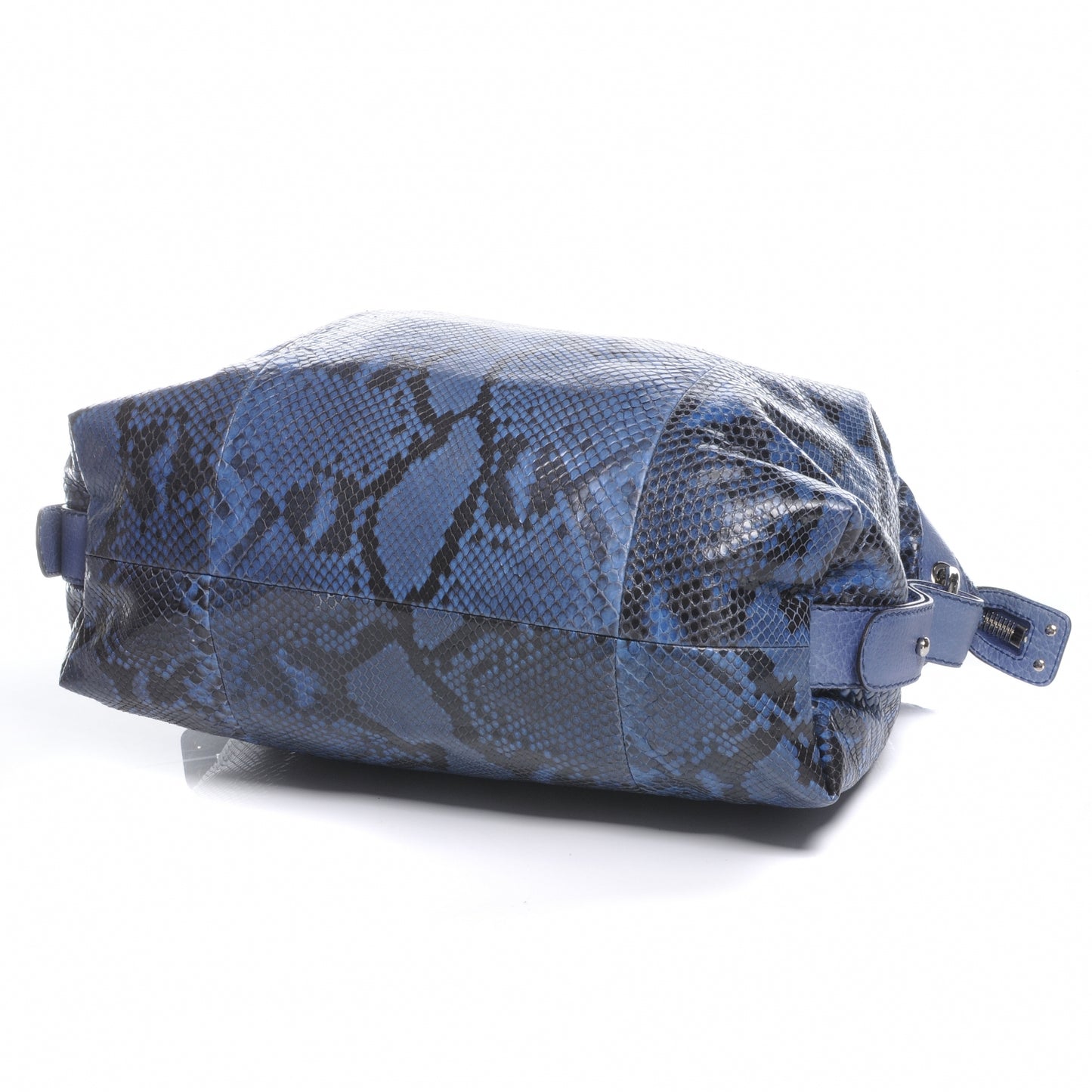 Python Bamboo Bar Large Tote Blue