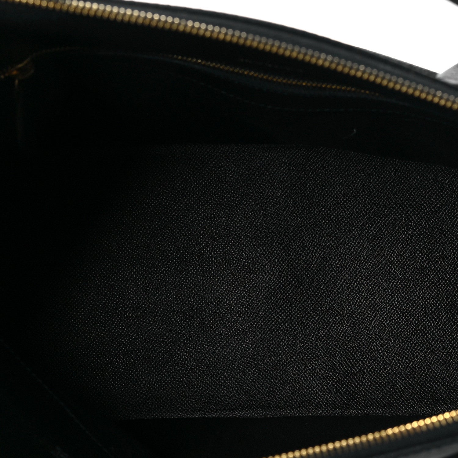 Balenciaga Signature Grained Calfskin Logo M Ville Top Handle Bag Black 5 of 8