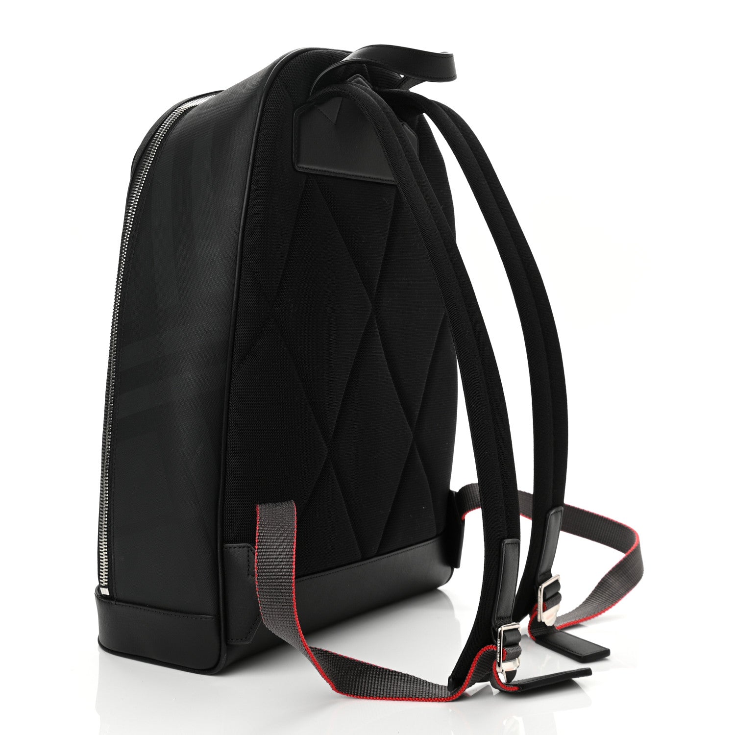 Burberry Smoked Check Backpack Black 3 of 9