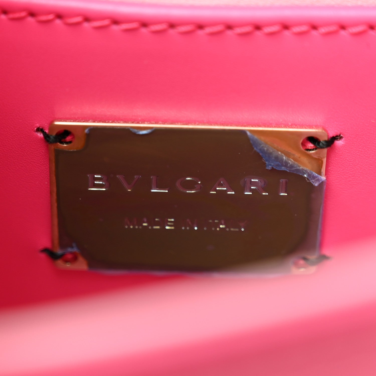 Bulgari Calfskin Small Serpenti Forever Snake Strap Crossbody Bag Pink 7 of 11