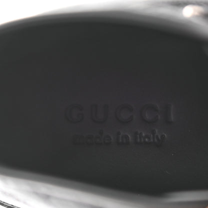Gucci Monogram Mens High Top Sneakers 8 Black 7 of 9