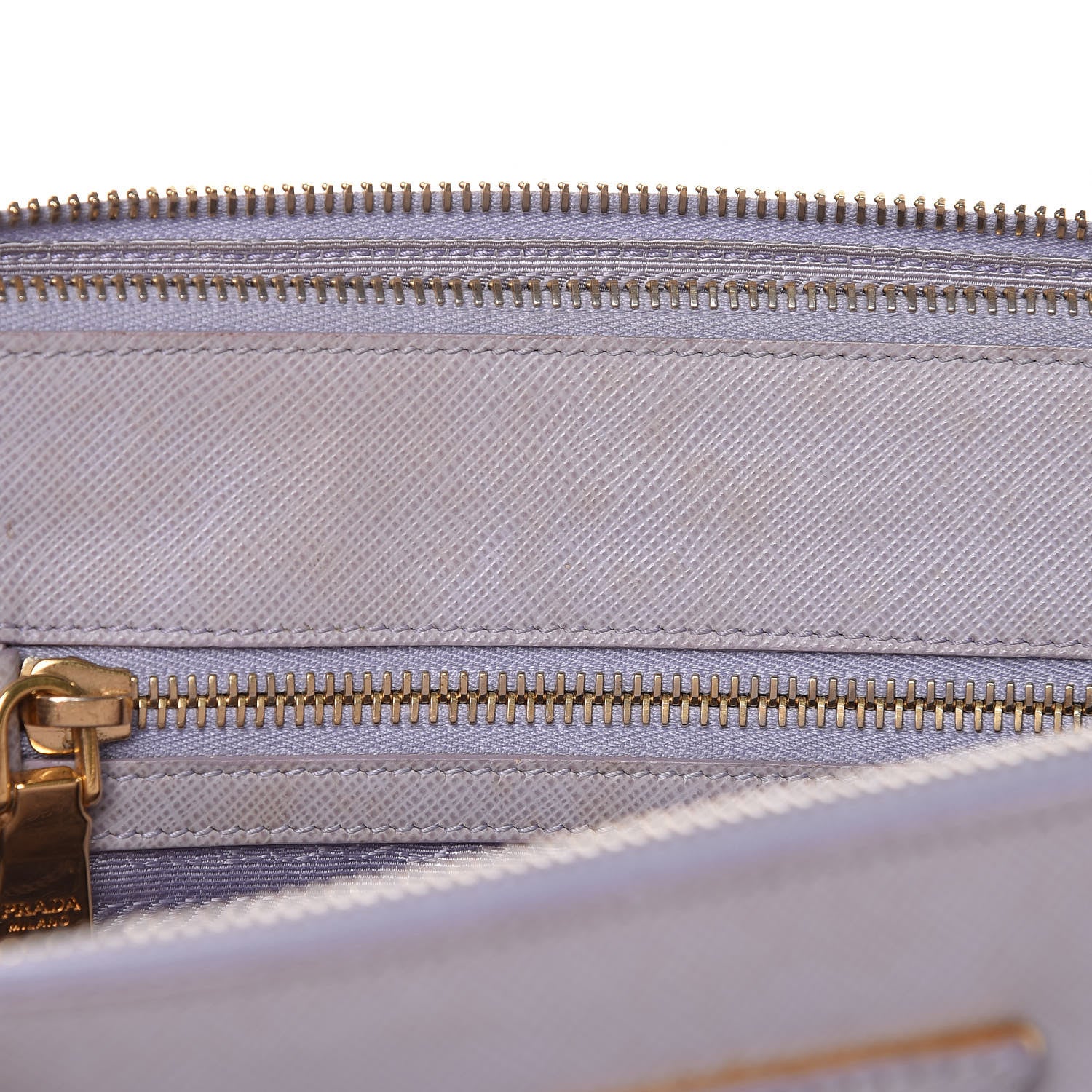 Prada Saffiano Small Galleria Double Zip Tote Glicine 13 of 26