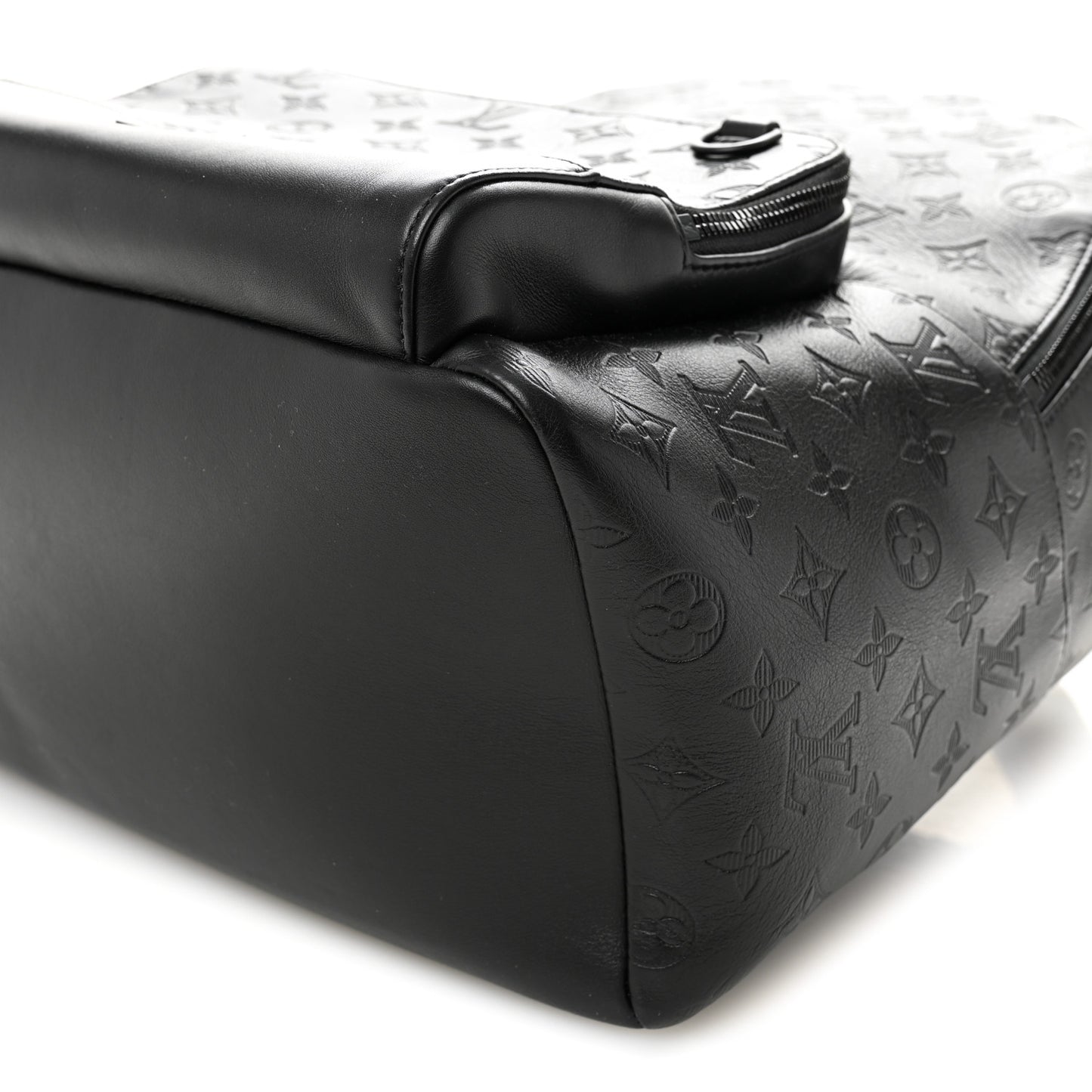 Calfskin Monogram Shadow Racer Backpack Black