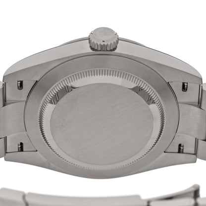 Rolex Stainless Steel 41mm Oyster Perpetual Watch Green 134300 4 of 5