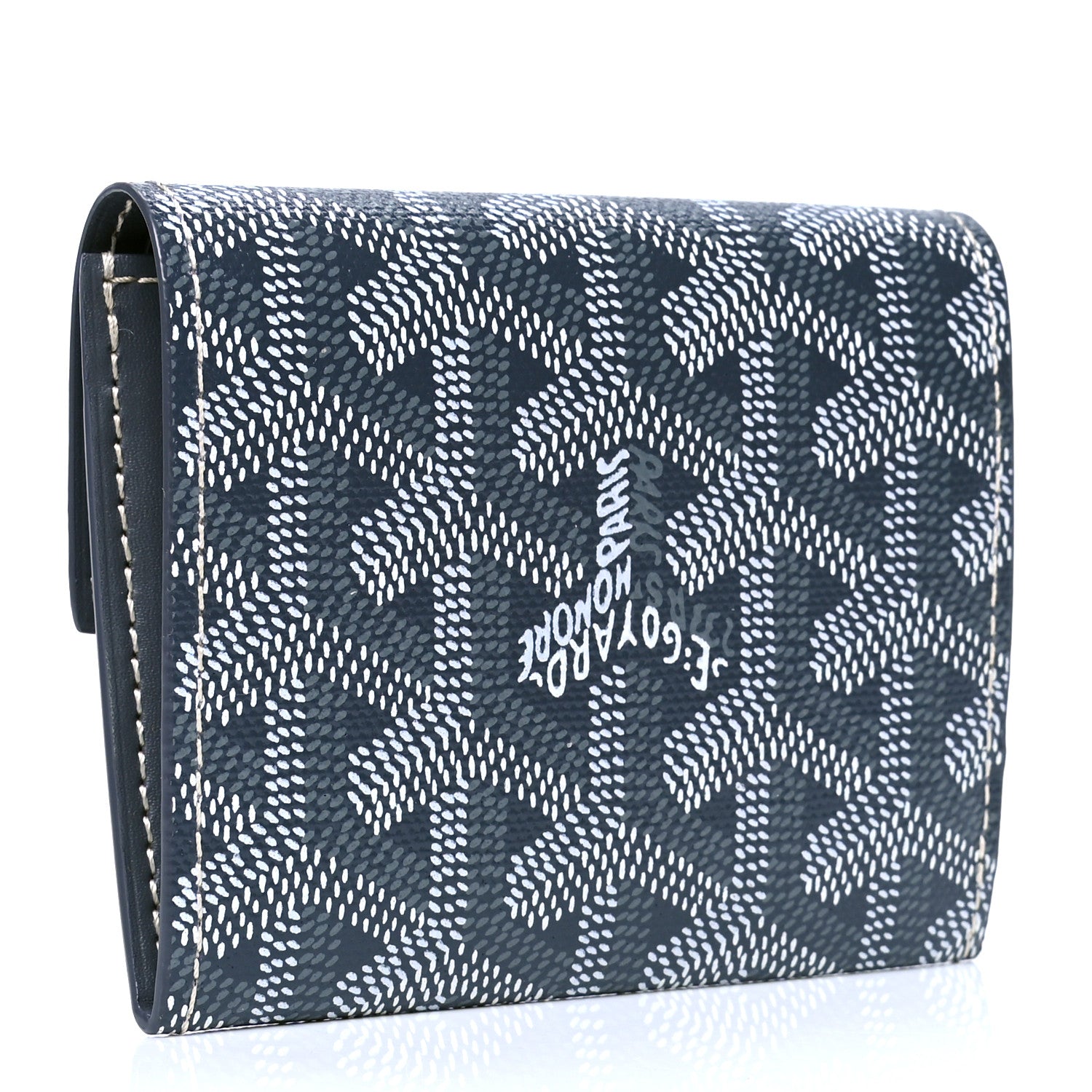 Goyard Goyardine Coin Purse Wallet Grey 2 of 4