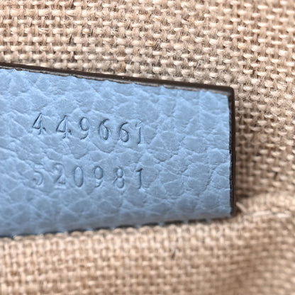 Gucci Dollar Calfskin Small GG Charm Dome Bag Mineral Blue 7 of 11