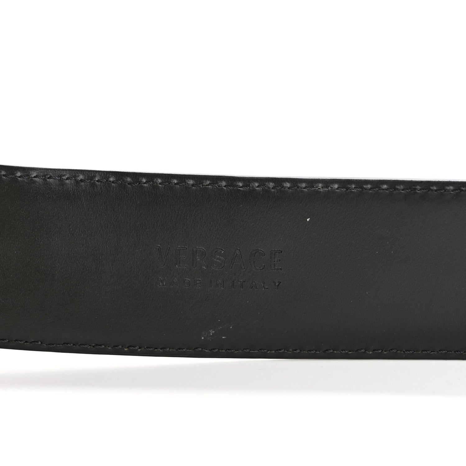 Versace Calfskin Embossed Medusa Belt 95 38 95 38 Black 3 of 7