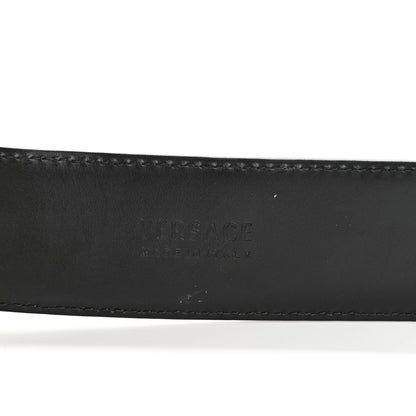 Versace Calfskin Embossed Medusa Belt 95 38 95 38 Black 3 of 7