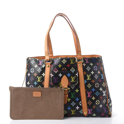 Louis Vuitton Monogram Multicolor Aurelia GM Black 3 of 21