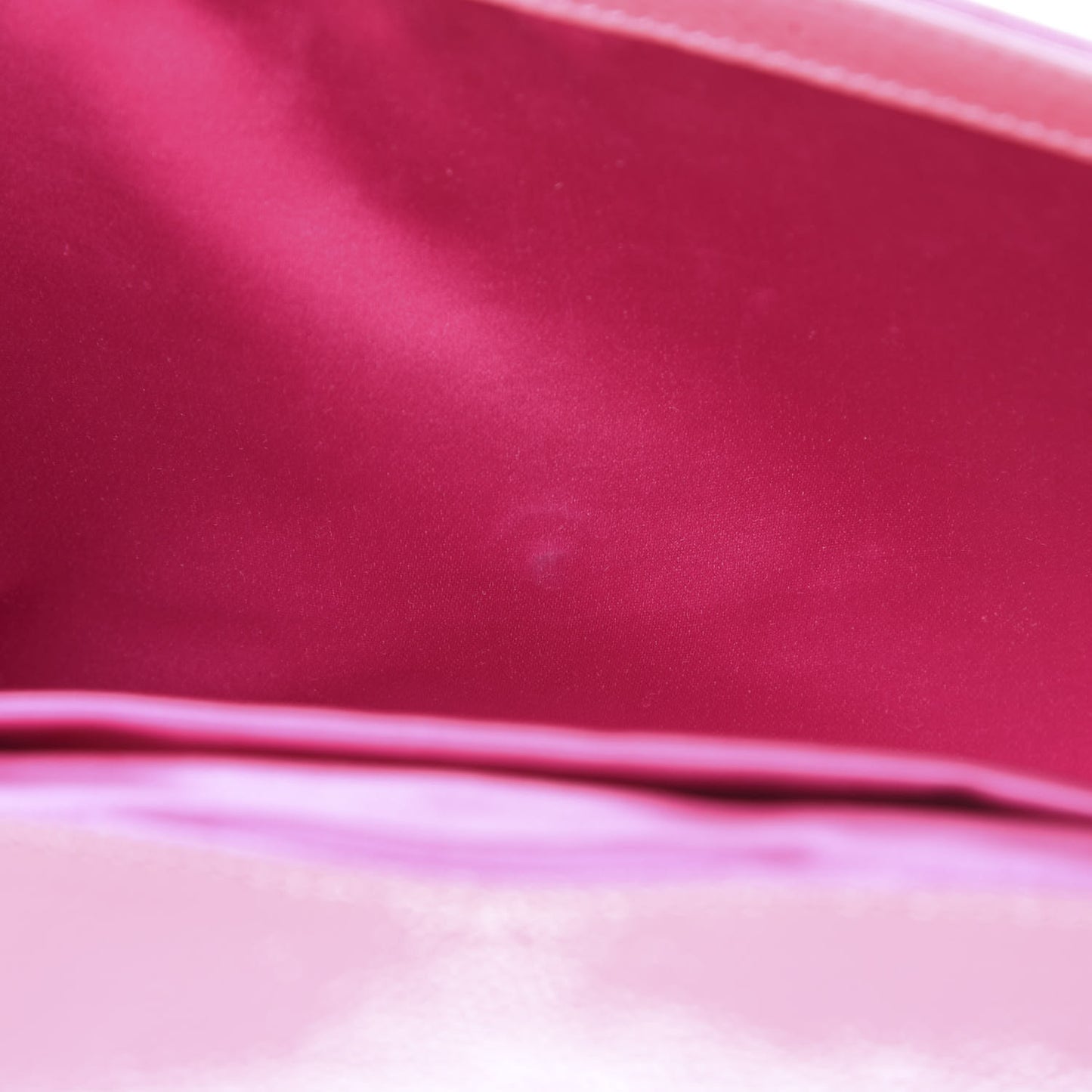Textured Patent Large Belle De Jour Clutch Pink