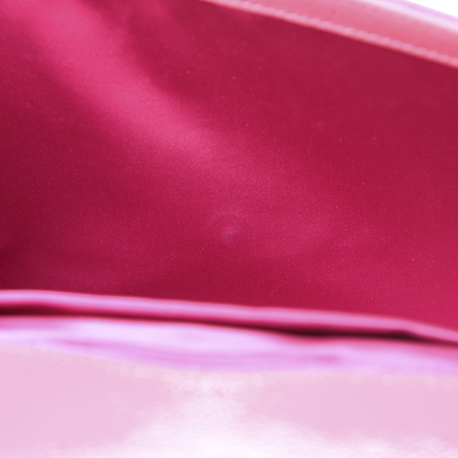 Saint Laurent Textured Patent Large Belle De Jour Clutch Pink 7 of 9