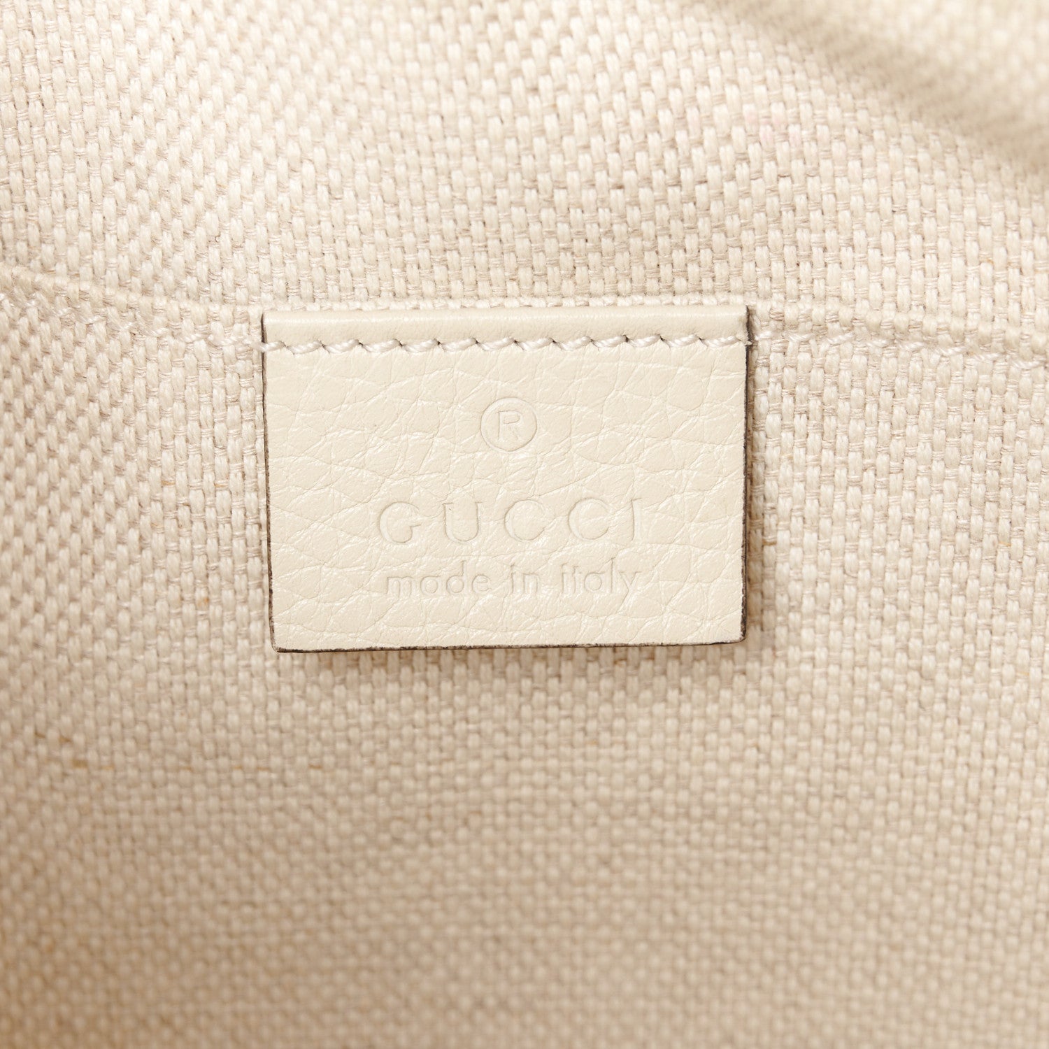 Gucci Pebbled Calfskin Small Soho Disco Bag Off White 6 of 11