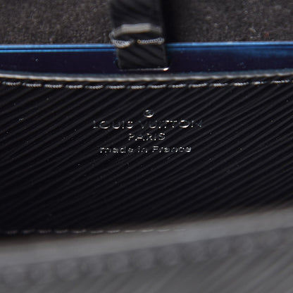 Louis Vuitton Epi Monogram Twist Shoulder Bag MM Black 6 of 6