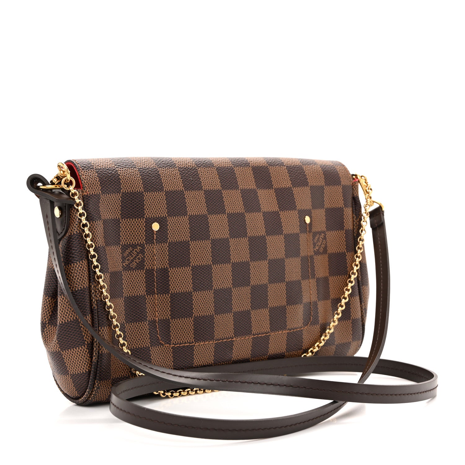 Louis Vuitton Damier Ebene Favorite MM 3 of 10