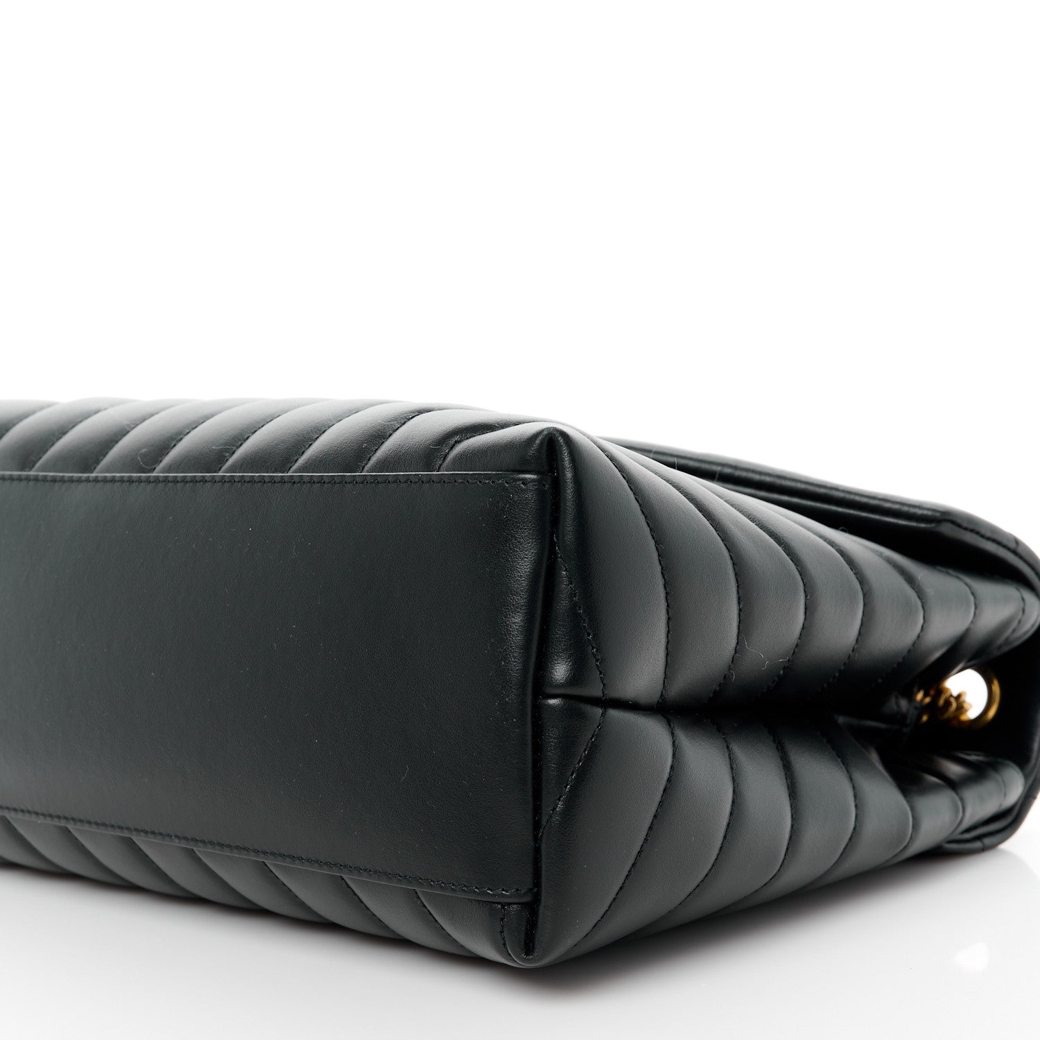 Saint Laurent Calfskin Y Quilted Monogram Medium Loulou Chain Satchel Black 11 of 11