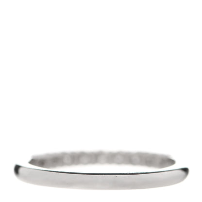 Tiffany Platinum Diamond .25ctw Embrace Half Circle Band Ring 50 5.5 3 of 6