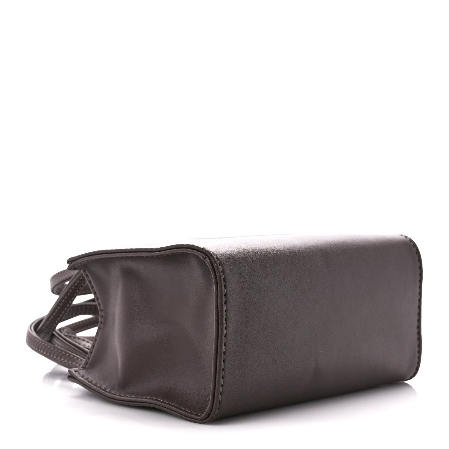 Telfar Vegan Leather Small Shopping Bag Chocolate 4 of 10