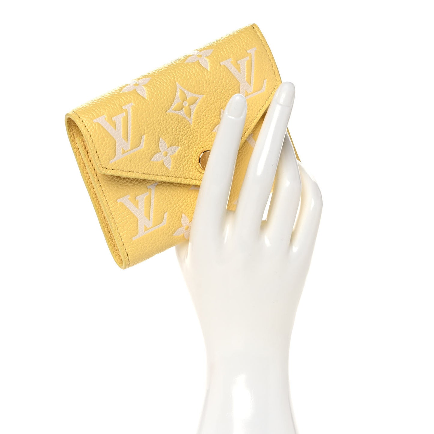 Empreinte Monogram Victorine Wallet Lemon Curd