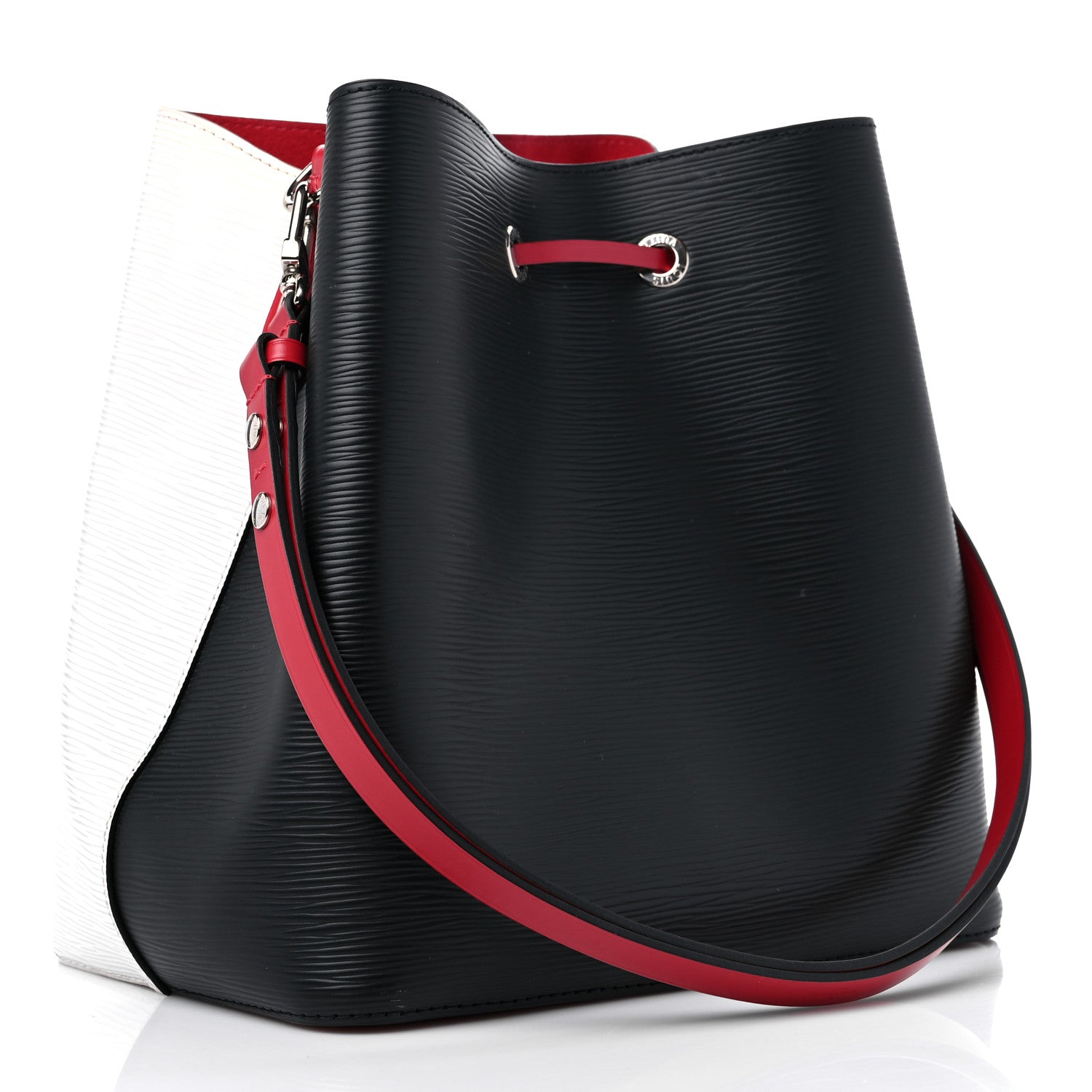 Louis Vuitton Epi Neonoe Black White 3 of 10