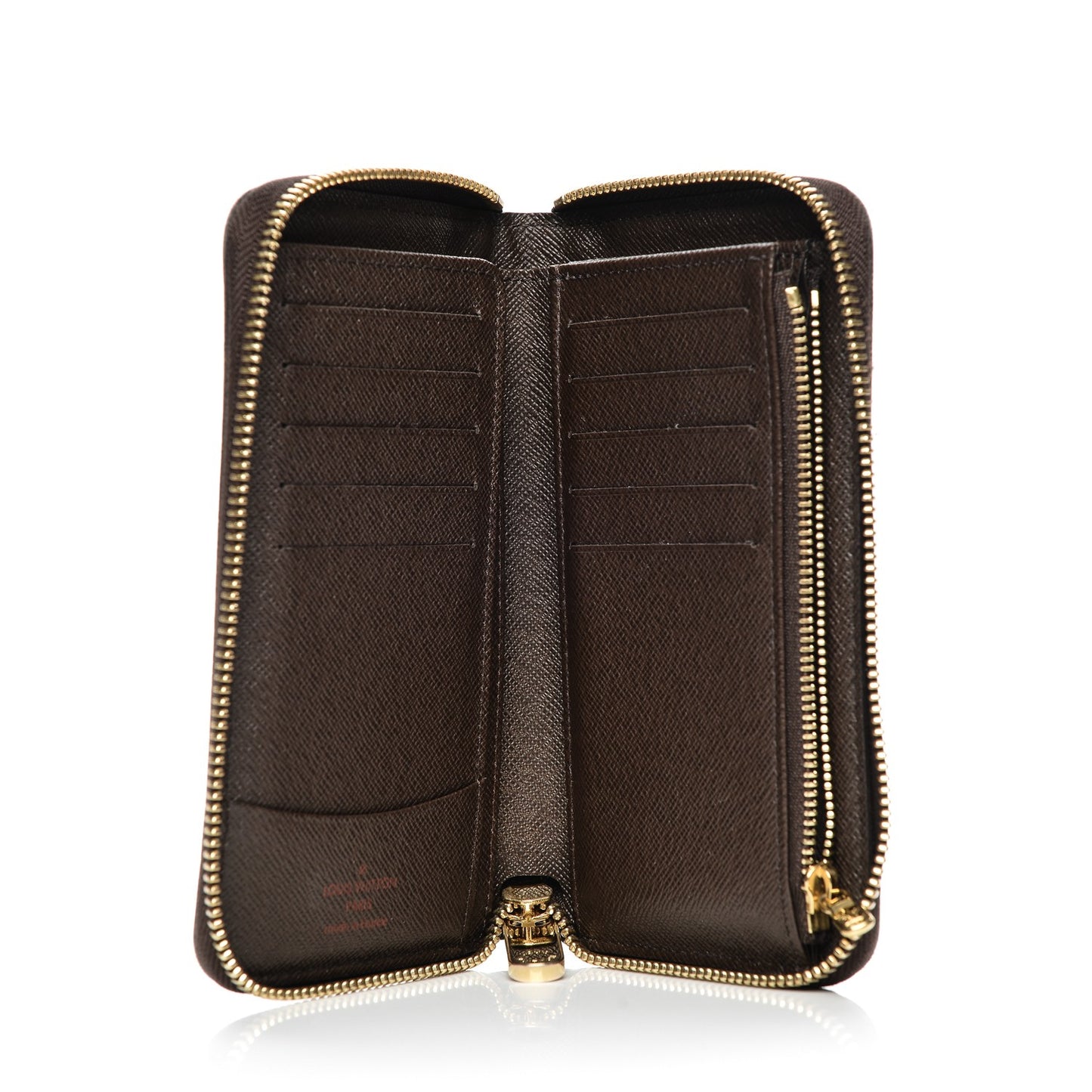 Damier Ebene Zippy Compact Wallet
