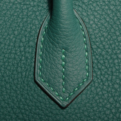 Hermes Togo Birkin 35 Malachite 8 of 28
