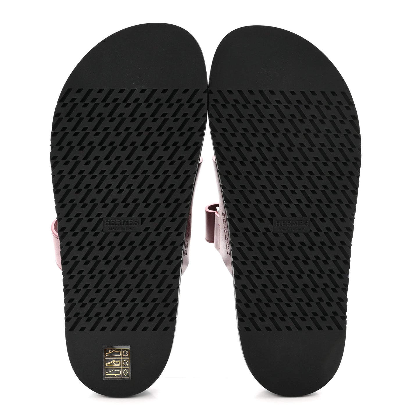 Calfskin Womens Chypre Sandals 40 Rouge H