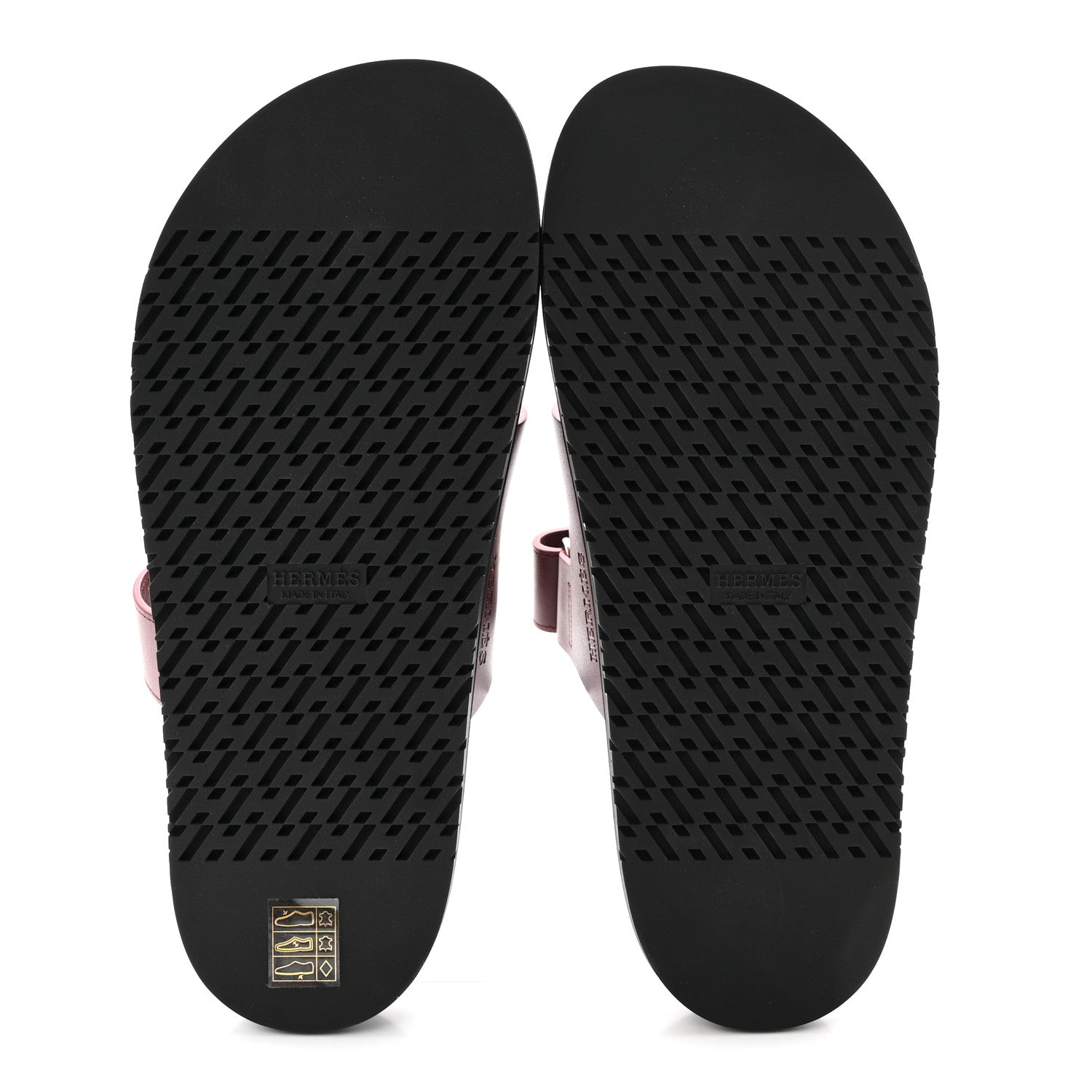 Hermes Calfskin Womens Chypre Sandals 40 Rouge H 6 of 10