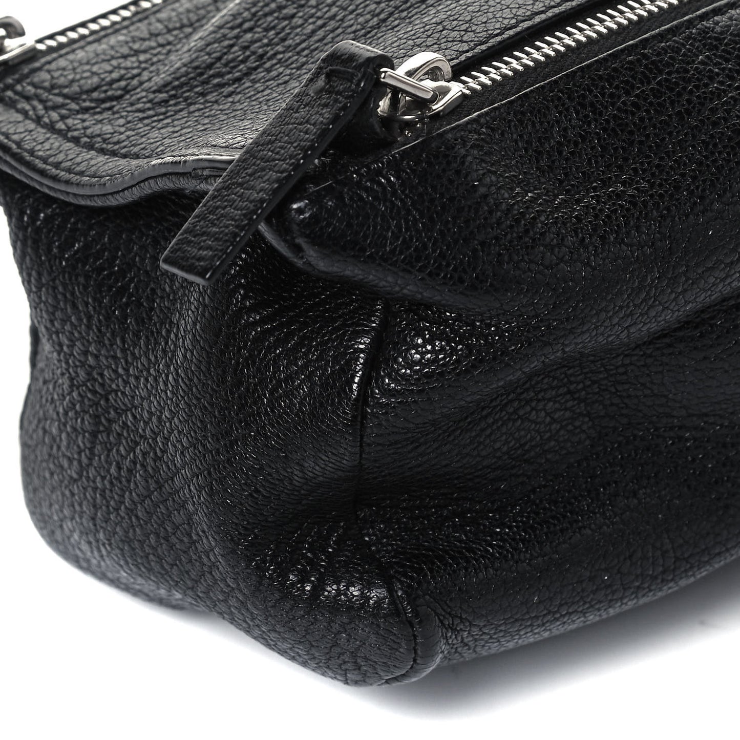 Sugar Goatskin Pandora Wristlet Black