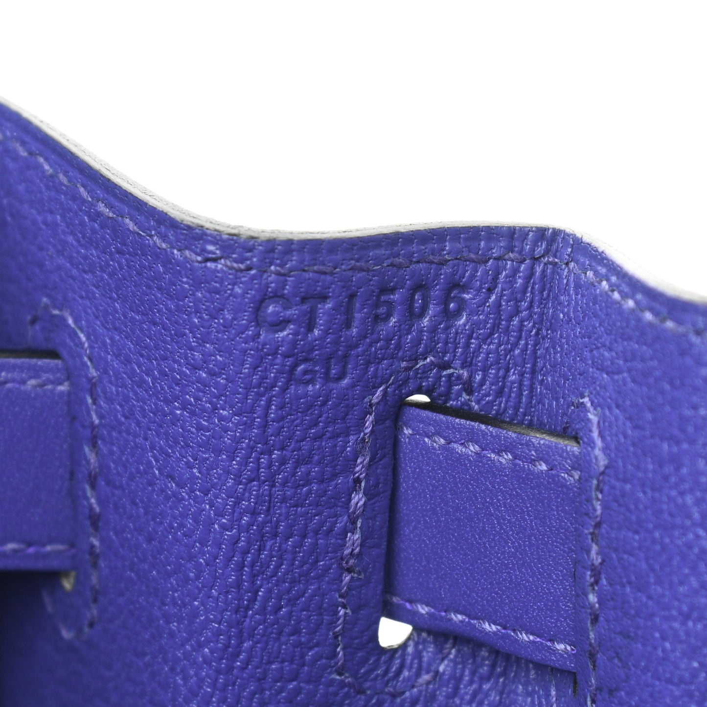 Tadelakt Kelly Sellier 28 Bleu Electrique