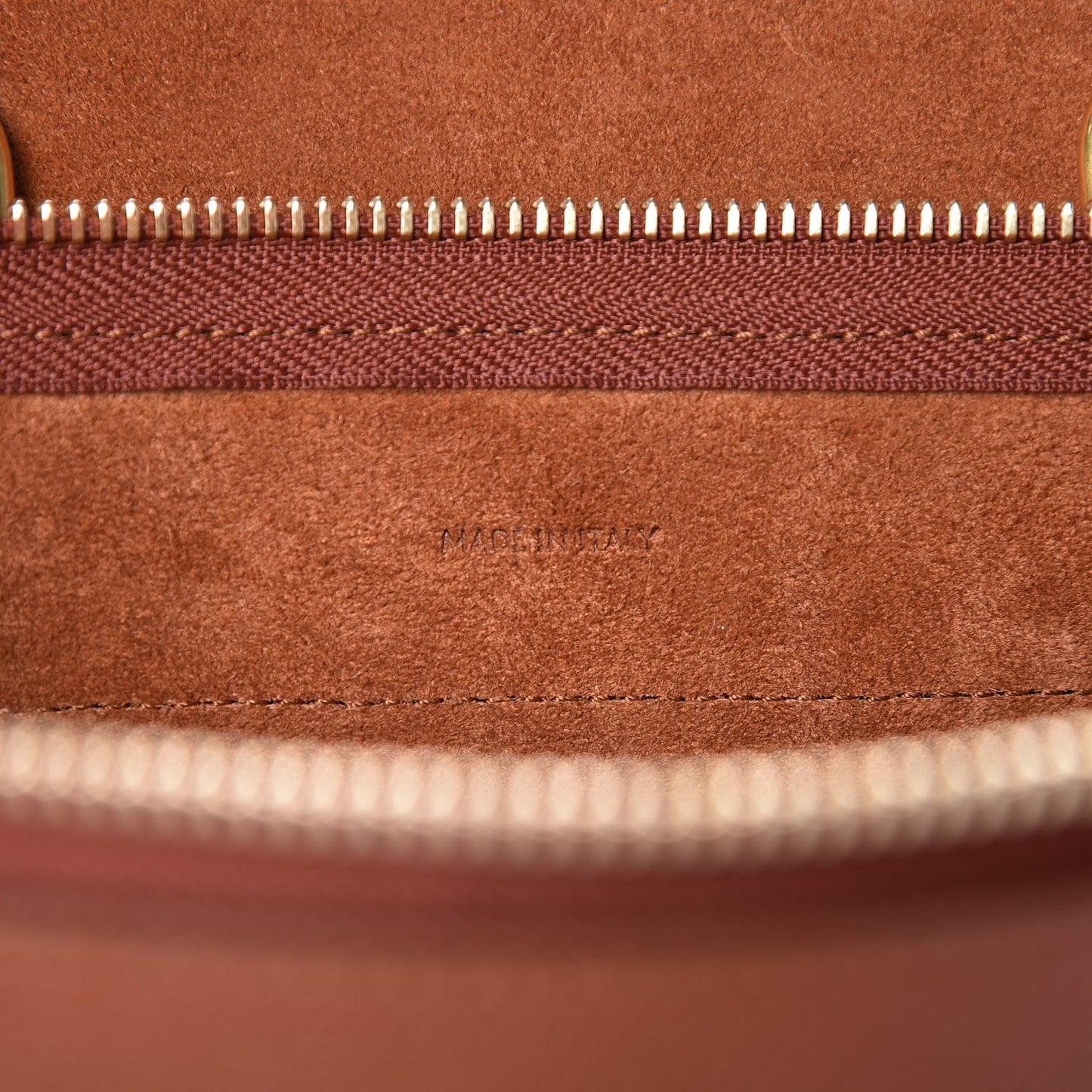 Grained Calfskin Nano Belt Bag Caramel