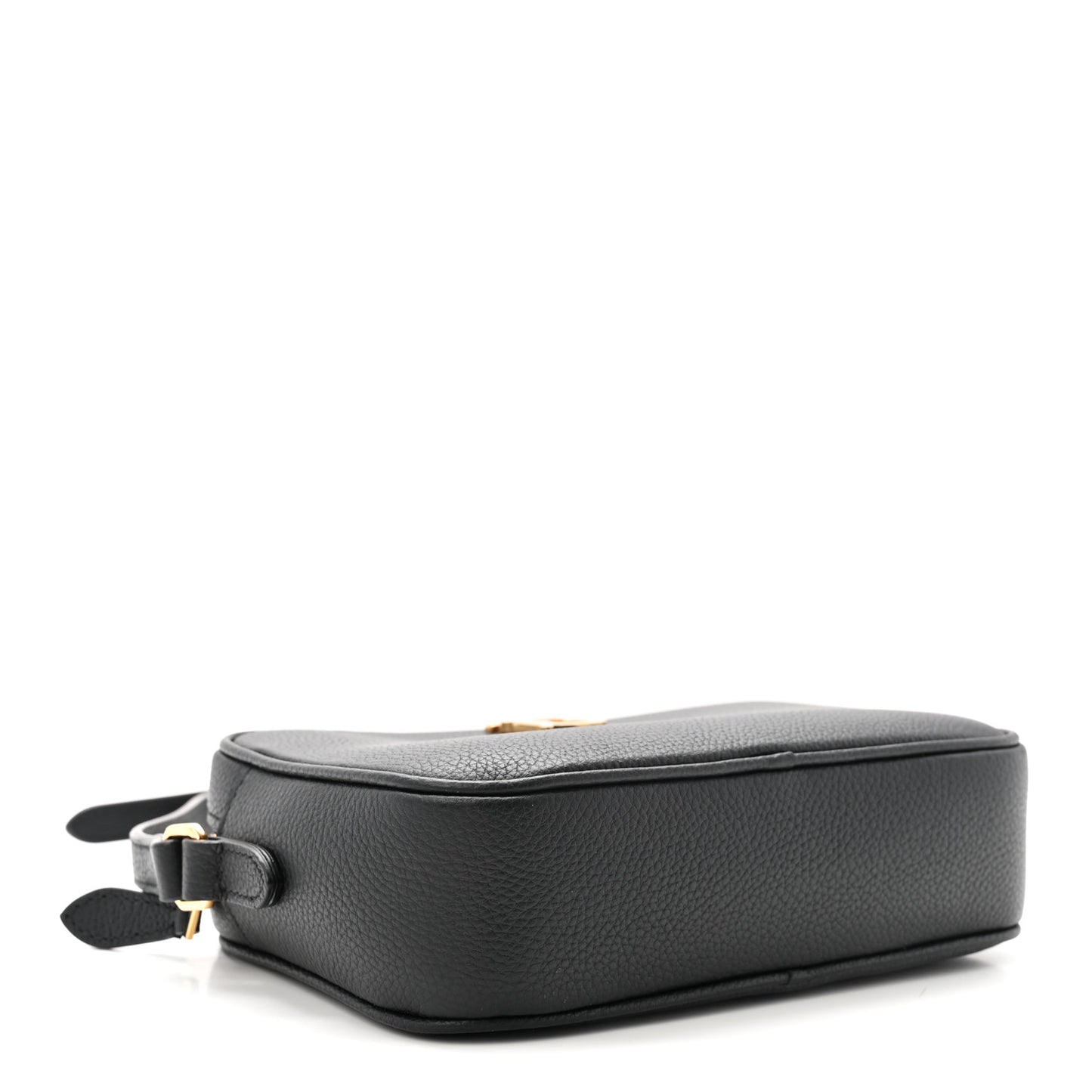 Grained Calfskin TB Small Camera Bag Black