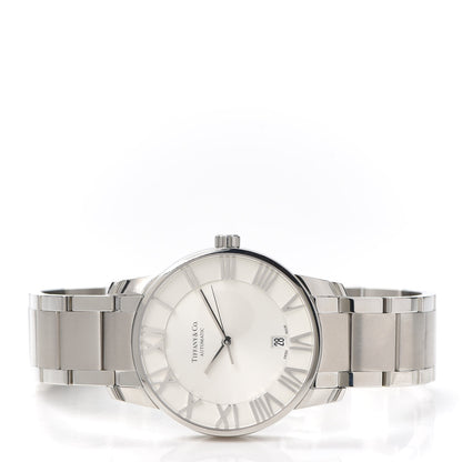 Tiffany Stainless Steel 37mm Atlas 3-Hand Quartz Watch 2 of 6