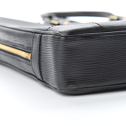 Louis Vuitton Epi Porte-Documents Voyage Briefcase Black 9 of 16