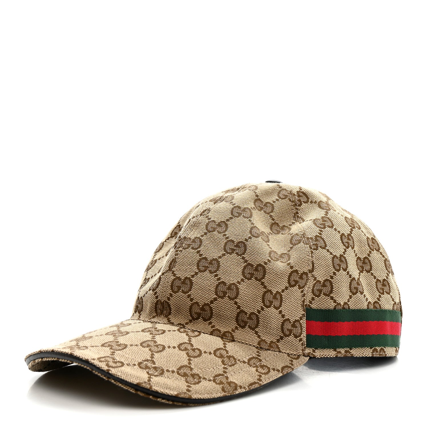 Gucci Monogram Web Baseball Hat L Beige Cocoa 1 of 9