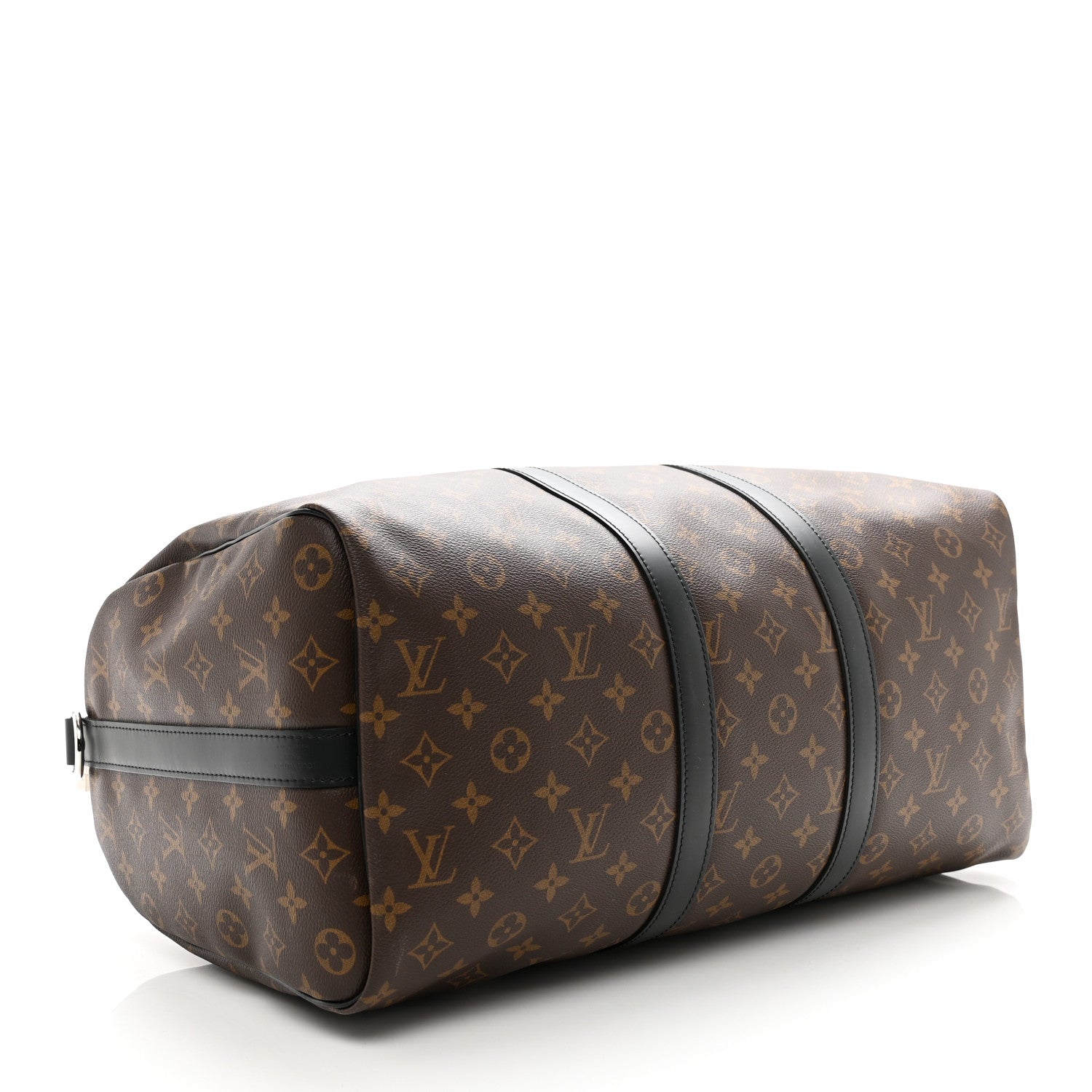 Louis Vuitton Monogram Macassar Keepall Bandouliere 45 3 of 9