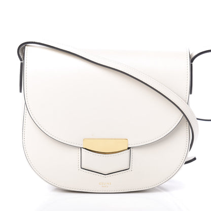 Celine Smooth Calfskin Small Trotteur White 10 of 10