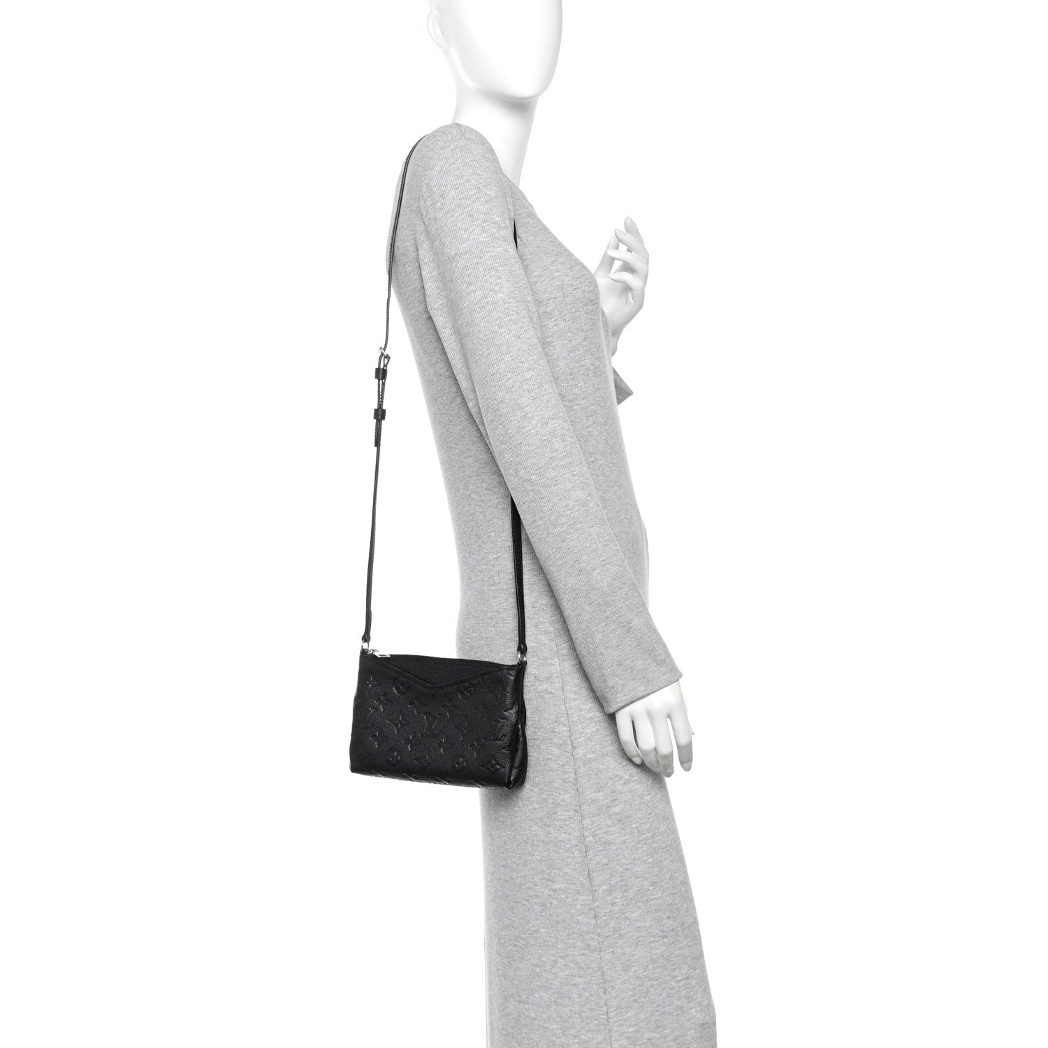 Louis Vuitton Empreinte Pallas Crossbody Black 2 of 12