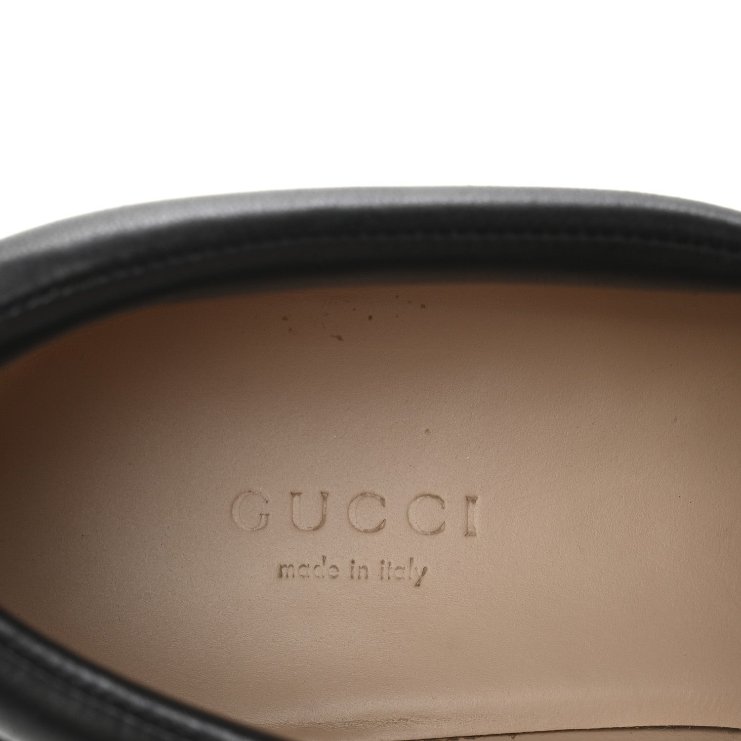 Gucci Cordovan Lux Womens Horsebit 45mm Platform Loafers 37 Black 7 of 8